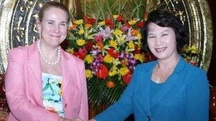 NA Deputy Chairwoman receives WB Vice President - ảnh 1